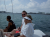 del and lois on sail boat